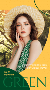 Global Travel Green Tips Instagram Story